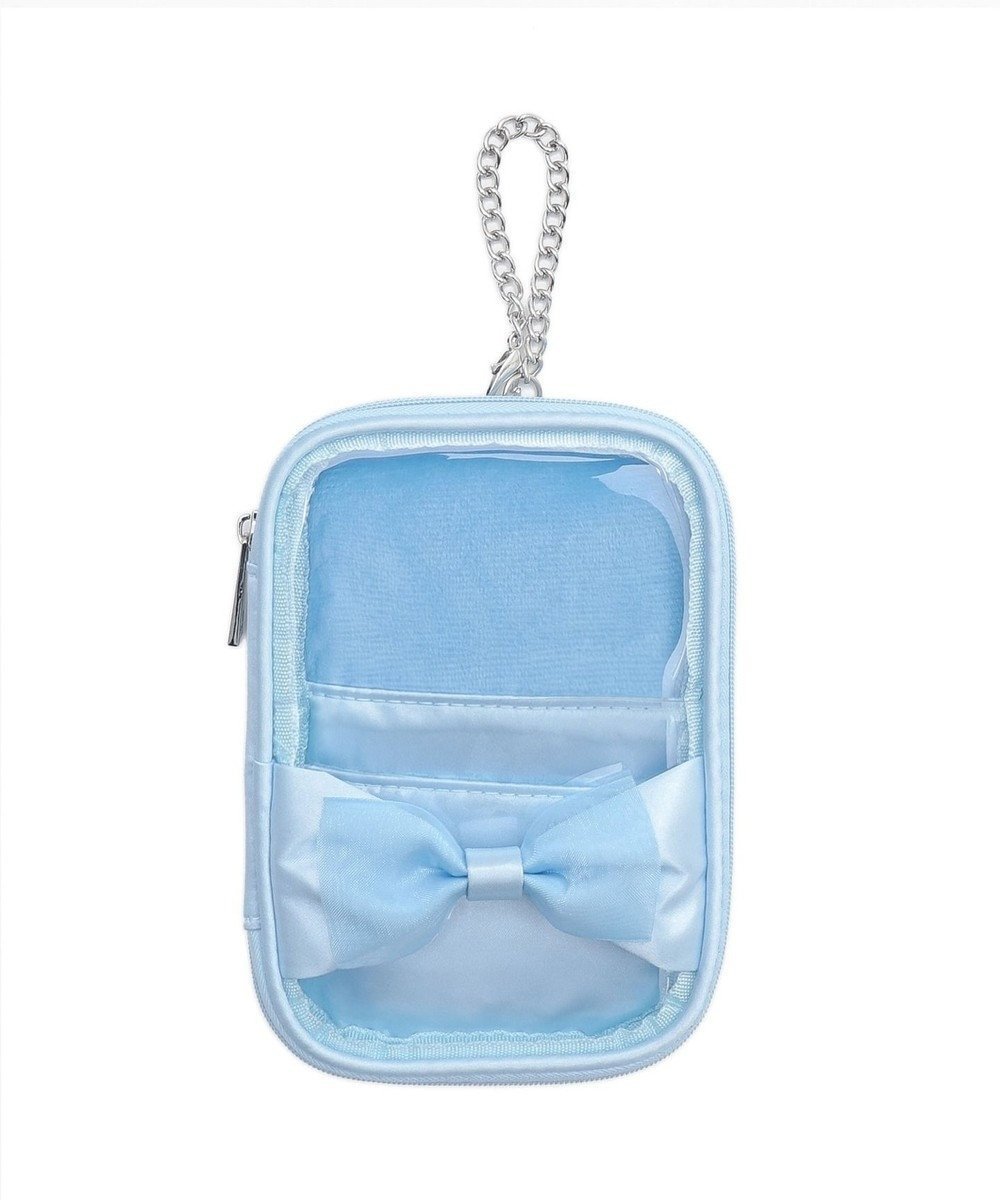 【ウィゴー/WEGO】の【痛バ&推し活グッズ】ダブルリボンサテンアクスタポーチ インテリア・キッズ・メンズ・レディースファッション・服の通販 founy(ファニー) ファッション Fashion レディースファッション Fashion for Women ミニ財布・二つ折り財布 Wallets & Card Cases ポーチ&ミニバッグ Pouches & Mini Bags キーホルダー Keychain, Key Holder スマホ Smartphone, Mobile Device チェーン Chain, Chain Strap ポケット Pocket, Pocket Detail ポーチ Pouch, Small Case リボン Ribbon, Bow 財布 Wallet, Purse サックス|ID: prp329100004595950 ipo3291000000033655681