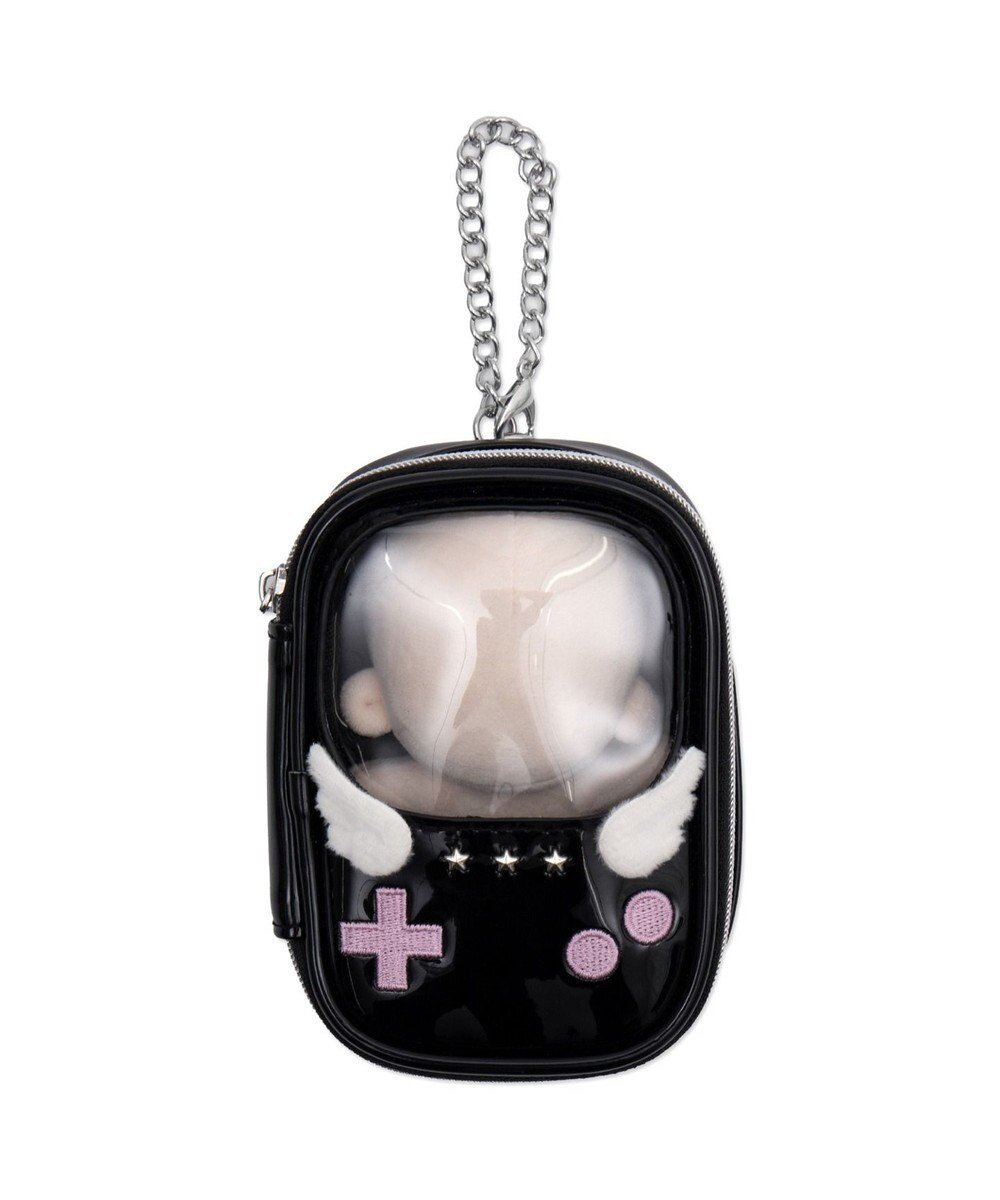 【ウィゴー/WEGO】の【痛バ&推し活グッズ】GAMEぬいポーチ インテリア・キッズ・メンズ・レディースファッション・服の通販 founy(ファニー) 　ファッション　Fashion　レディースファッション　Ladies' Fashion Online　財布　Wallets　ポーチ　Pouches　NEW・新作・新着・新入荷　New Arrivals　キーホルダー　Key Ring　シルバー　Silver　スマホ　Smartphone　チェーン　Chain　ポーチ　Pouch　モチーフ　Motif　財布　Wallet　ブラック|ID: prp329100004595953 ipo3291000000032658220