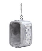 【ウィゴー/WEGO】の【痛バ&推し活グッズ】サイドレースアップぬいポーチ シルバー|ID: prp329100004595957 ipo3291000000032658242