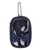 【ウィゴー/WEGO】の【痛バ&推し活グッズ】ダブルリボンサテンぬいポーチ ネイビー|ID: prp329100004595959 ipo3291000000032658259