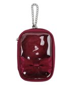 【ウィゴー/WEGO】の【痛バ&推し活グッズ】ダブルリボンサテンぬいポーチ ワイン|ID: prp329100004595959 ipo3291000000032658261