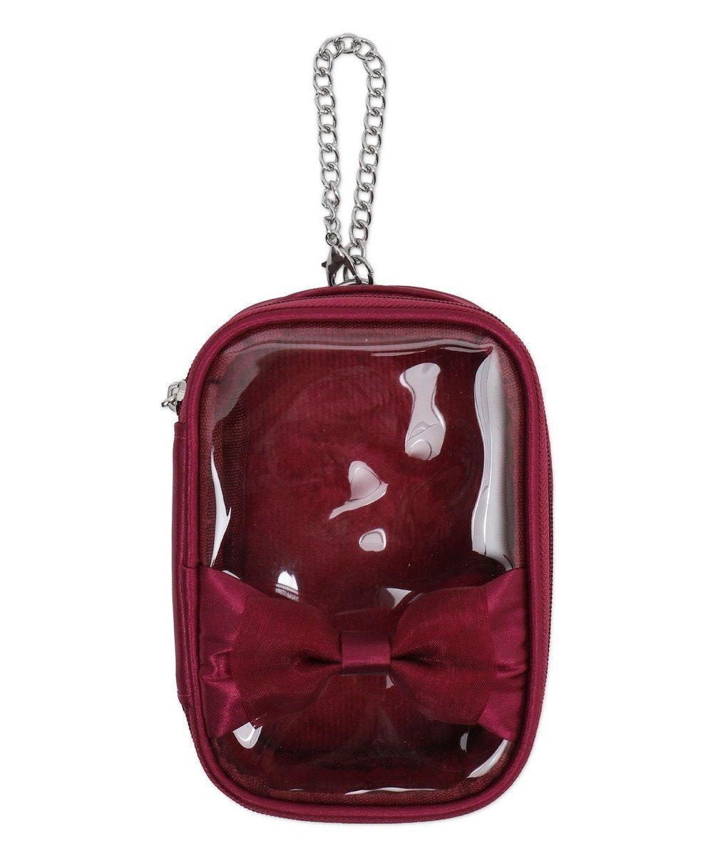 【ウィゴー/WEGO】の【痛バ&推し活グッズ】ダブルリボンサテンぬいポーチ インテリア・キッズ・メンズ・レディースファッション・服の通販 founy(ファニー) ファッション Fashion レディースファッション Fashion for Women ミニ財布・二つ折り財布 Wallets & Card Cases ポーチ&ミニバッグ Pouches & Mini Bags キーホルダー Keychain, Key Holder サテン Satin, Glossy Fabric スマホ Smartphone, Mobile Device チェーン Chain, Chain Strap フロント Front, Front Design ポーチ Pouch, Small Case リボン Ribbon, Bow 財布 Wallet, Purse ワイン|ID: prp329100004595959 ipo3291000000033655704