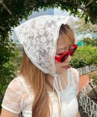 【ウィゴー/WEGO】のレースバブーシュカ 人気、トレンドファッション・服の通販 founy(ファニー) ファッション Fashion レディースファッション Fashion for Women シュシュ&ヘアアクセ/ヘアアレンジ Scrunchies & Hair Accessories アクセサリー Fashion Accessories スマホ Smartphone, Mobile Device ワンポイント One Point, Statement Accent thumbnail 柄1|ID: prp329100004595977 ipo3291000000033655773
