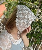 【ウィゴー/WEGO】のレースバブーシュカ 人気、トレンドファッション・服の通販 founy(ファニー) ファッション Fashion レディースファッション Fashion for Women シュシュ&ヘアアクセ/ヘアアレンジ Scrunchies & Hair Accessories アクセサリー Fashion Accessories スマホ Smartphone, Mobile Device ワンポイント One Point, Statement Accent thumbnail 柄2|ID: prp329100004595977 ipo3291000000033655774