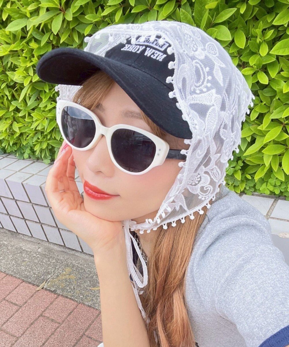 【ウィゴー/WEGO】のレースバブーシュカ インテリア・キッズ・メンズ・レディースファッション・服の通販 founy(ファニー) ファッション Fashion レディースファッション Fashion for Women シュシュ&ヘアアクセ/ヘアアレンジ Scrunchies & Hair Accessories アクセサリー Fashion Accessories スマホ Smartphone, Mobile Device ワンポイント One Point, Statement Accent 柄3|ID: prp329100004595977 ipo3291000000033655775