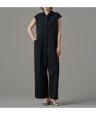 【アンクレイヴ/uncrave】の【撥水・UVカット・接触冷感】プルーフタスラン オールインワン(uncrave STANDARD) 人気、トレンドファッション・服の通販 founy(ファニー) ファッション Fashion レディースファッション Ladies' Fashion Online ワンピース Dress オールインワン ワンピース All In One Dress サロペット Salopette コンパクト Compact ストレート Straight スリーブ Sleeve フレンチ French ワイド Wide thumbnail ブラック|ID: prp329100004596017 ipo3291000000032658983