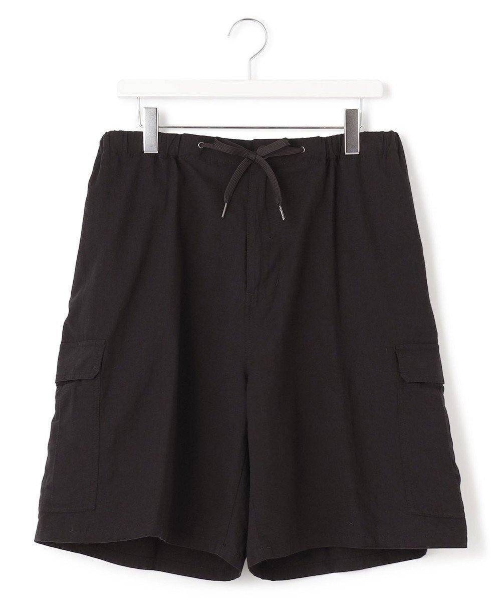 【ジェイプレスヨークストリート/J.PRESS YORK STREET】の【UNISEX】ハーフカーゴパンツ インテリア・キッズ・メンズ・レディースファッション・服の通販 founy(ファニー) 　ファッション　Fashion　レディースファッション　Ladies' Fashion Online　パンツ　Pants　ユニセックス　Unisex　カーゴパンツ　Cargo Pants　ジャケット　Jacket　リゾート　Resort　リネン　Linen　リラックス　Relax　夏　Summer　春　Spring　S/S・春夏　Ss・Spring/Summer　ブラック系|ID: prp329100004596072 ipo3291000000032659828