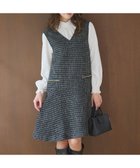 【フェルゥ/Feroux】のツイードジャンパースカート 人気、トレンドファッション・服の通販 founy(ファニー) ファッション Fashion レディースファッション Fashion for Women スカート Skirts おすすめ Recommended / Our Picks チェーン Chain, Chain Strap ツイード Twill, Twill Weave ハイネック High Neck, Mock Neck バランス Balance, Style Balance ポケット Pocket, Pocket Detail ロング Long, Long-Length 冬 Winter / This Winter A/W・秋冬 Autumn/Winter thumbnail ブラック系|ID: prp329100004596121 ipo3291000000033662163