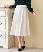 【フェルゥ/Feroux】の【セットアップ対応】春ツイード フレアスカート 人気、トレンドファッション・服の通販 founy(ファニー) ファッション Fashion レディースファッション Fashion for Women セットアップ Matching Sets スカート・ミニ/ミディ/マキシ Skirts / Mini, Midi & Maxi Skirts スカート Skirts Aライン・フレアスカート A-Line & Flared Skirts カットソー Cut and Sewn Top クラシカル Classical, Vintage-Inspired セットアップ Set-Up, Coordinated Outfit セレモニー Ceremony ツイード Twill, Twill Weave バイアス Bias, Diagonal Cut フリンジ Fringe, Tassel フレア Flare, Flared ヨーク Yoke, Yoke Design 夏 Summer 春 Spring S/S・春夏 SS, Spring/Summer, Warm Season thumbnail ホワイト系1|ID: prp329100004596124 ipo3291000000035914203