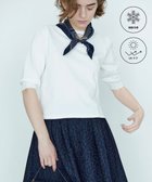 【組曲/KUMIKYOKU】の【UVケア・接触冷感】MINA 6分袖ニットプルオーバー 人気、トレンドファッション・服の通販 founy(ファニー) ファッション Fashion レディースファッション Fashion for Women トップス・カットソー Cut & Sew Tops ニット Knit Tops & Sweaters カジュアルプルオーバー・ニットトップス Pullovers & Knit Tops / Casual Pullovers アンサンブル Ensemble Set 春 Spring カーディガン Cardigan, Knitwear シンプル Simple, Minimal ストレッチ Stretch, Stretchy Fabric セーター Sweater, Knitwear フィット Fit, Slim Fit フリル Frill, Ruffle S/S・春夏 SS, Spring/Summer, Warm Season おすすめ Recommended / Our Picks 夏 Summer エレガント 上品 Elegant thumbnail パールホワイト系|ID: prp329100004596129 ipo3291000000034338220