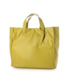 【アンビリオン/UNBILLION】のカシュカシュ cachecache / ガーメント合皮ショッパートートバッグ ライトグリーン|ID: prp329100004596146 ipo3291000000032660959