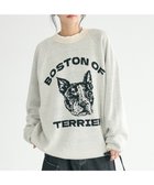 【クラフトスタンダードブティック/CRAFT STANDARD BOUTIQUE】の【ユニセックス】アニマルジャガードニット Ivory|ID: prp329100004596186 ipo3291000000032661648