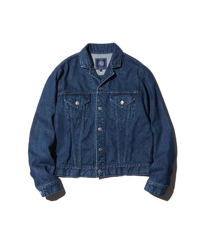 【ジェイ プレス/J.PRESS / MEN】の【J.PRESS ORIGINALS】SHIOTA DENIM Notched Jumper / Made in Japan インテリア・キッズ・メンズ・レディースファッション・服の通販 founy(ファニー) https://founy.com/ ファッション Fashion メンズファッション Men's Style Online アウター Coats Outerwear/Men デニム Denim Jackets ヴィンテージ Vintage 春 Spring ジャケット Jacket ジーンズ Jeans スラックス Slacks デニム Denim バランス Balance A/W・秋冬 Aw・Autumn/Winter・Fw・Fall-Winter S/S・春夏 Ss・Spring/Summer 日本製 Made In Japan 夏 Summer |ID: prp329100004596248 ipo3291000000032662470