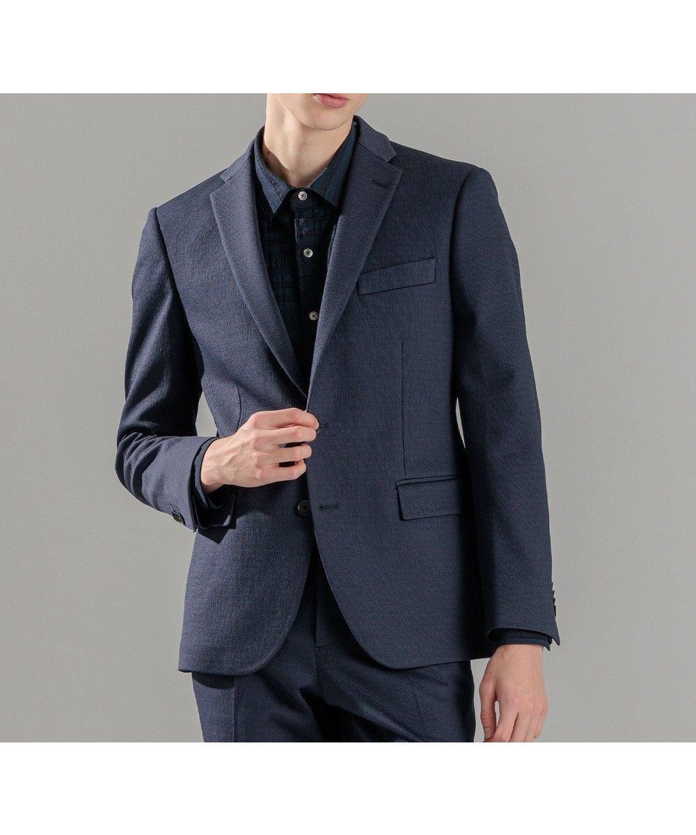 【ジョゼフ オム/JOSEPH HOMME / MEN】のウーブンジャガード テーラードジャケット 人気、トレンドファッション・服の通販 founy(ファニー) 　ファッション　Fashion　メンズファッション　Men's Style Online　アウター　Coats Outerwear/Men　テーラードジャケット　Tailored Jackets　シェイプ　Shape　ジャケット　Jacket　ジャージー　Jersey　ストレッチ　Stretch　セットアップ　Set Up　センター　Center　ツイード　Tweed　ビジネス 仕事 通勤　Business　フラップ　Flap　ベーシック　Basic　ポケット　Pocket　エレガント 上品　Elegant　夏　Summer　春　Spring　S/S・春夏　Ss・Spring/Summer　 other-1|ID: prp329100004596249 ipo3291000000032662477
