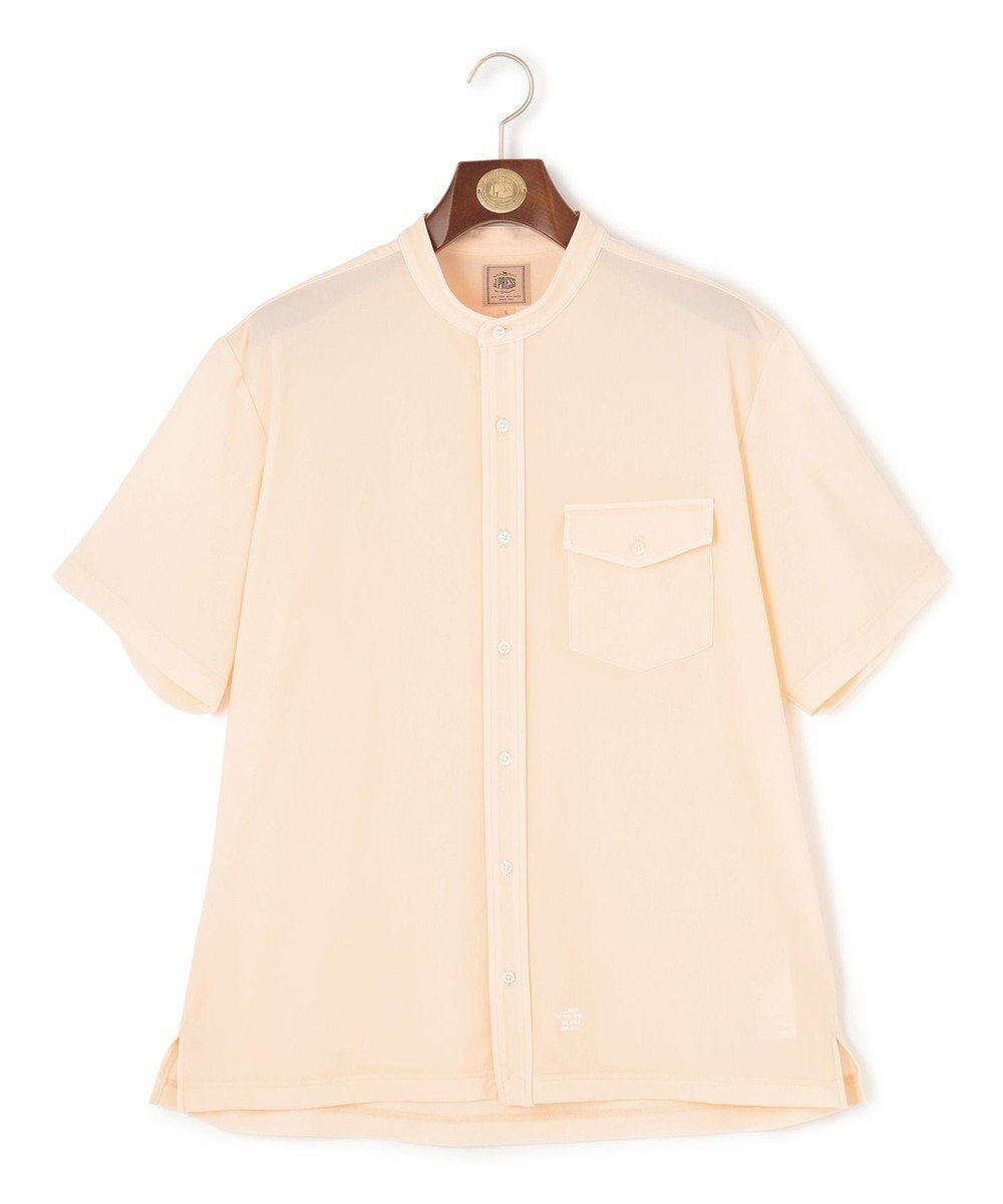 【ジェイ プレス/J.PRESS / MEN】の驚異的な機能性!【接触冷感 / UVカット / ストレッチ / 防シワ / 洗える】【MECHANICAL】ジャージーバンドカラー シャツ インテリア・キッズ・メンズ・レディースファッション・服の通販 founy(ファニー) 　ファッション　Fashion　メンズファッション　Men's Style Online　トップス・カットソー　Tops/Tshirt/Men　シャツ　Shirts　インナー　Inner　春　Spring　洗える　Washable　軽量　Lightweight　シンプル　Simple　ストレッチ　Stretch　スマート　Smart　バランス　Balance　フィット　Fit　プリント　Print　ベーシック　Basic　半袖　Short Sleeve　羽織　Haori　メンズ　Mens　S/S・春夏　Ss・Spring/Summer　夏　Summer　エレガント 上品　Elegant　アイボリー系|ID: prp329100004596250 ipo3291000000032662488