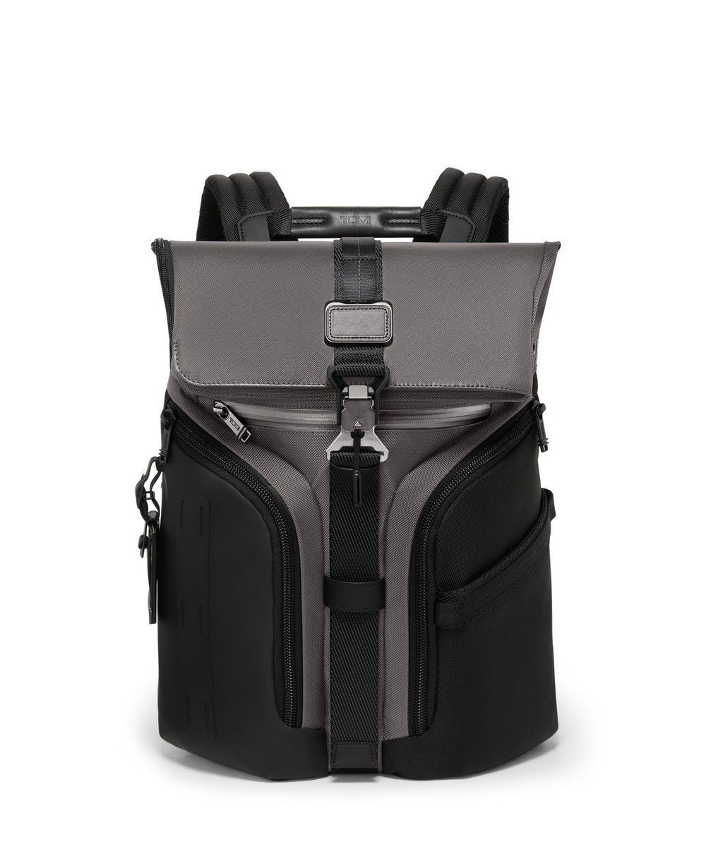 【トゥミ/TUMI / MEN】のメンズ Alpha Bravo 「ロジスティック」バックパック インテリア・キッズ・メンズ・レディースファッション・服の通販 founy(ファニー) 　ファッション　Fashion　メンズファッション　Fashion for Men　バッグ　Bags　アクセサリー　Fashion Accessories　コレクション　Collection, Seasonal Line　コーティング　Coating, Coated Finish　傘　Umbrella, Parasol　財布　Wallet, Purse　雑誌　Magazine, Fashion Magazine　トラベル　Travel, Travel Gear　フロント　Front, Front Design　ポケット　Pocket, Pocket Detail　マグネット　Magnet, Magnetic Closure　メッシュ　Mesh, Net Fabric　メンズ　Men's, Menswear　リュック　Backpack, Rucksack　旅行　Travel　ビジネス 仕事 通勤　Business / Work / Commuting　CHARCOAL|ID: prp329100004596251 ipo3291000000032662495