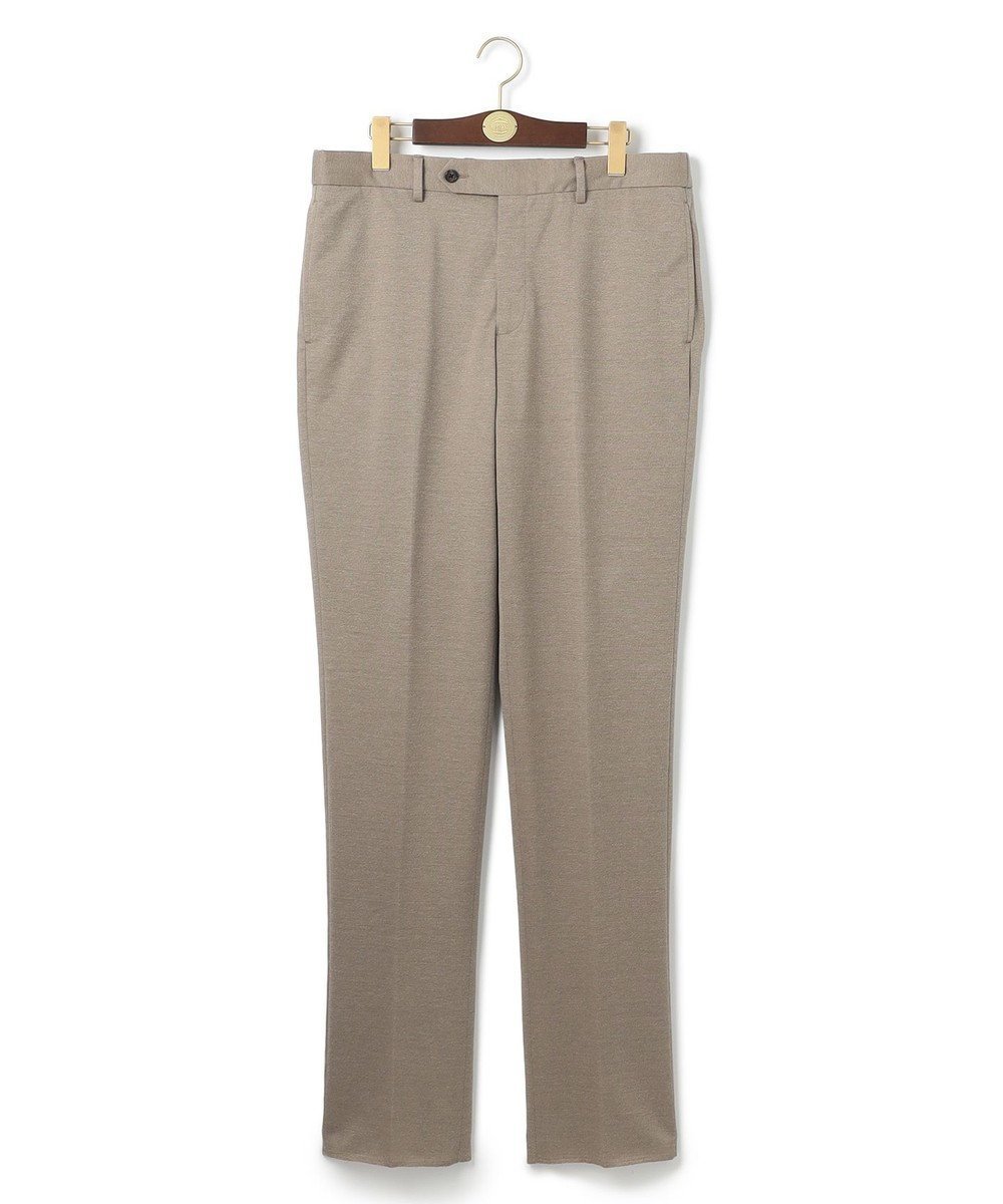 【ジェイ プレス/J.PRESS / MEN】の【ストレッチ / ウォッシャブル可 】布帛ライクスマートジャージー パンツ インテリア・キッズ・メンズ・レディースファッション・服の通販 founy(ファニー) 　ファッション　Fashion　メンズファッション　Fashion for Men　ボトムス　Bottoms　ウォッシャブル　Machine Washable　ストレッチ　Stretch, Stretchy Fabric　スマート　Smart, Elegant　テーパード　Tapered, Tapered Pants　ドローストリング　Drawstring, Pull Cord　メランジ　Melange, Mixed Yarn　リラックス　Relax, Relaxed Fit　ループ　Loop, Loop Knit　エレガント 上品　Elegant　夏　Summer　春　Spring　S/S・春夏　SS, Spring/Summer, Warm Season　ベージュ系|ID: prp329100004596254 ipo3291000000032718606