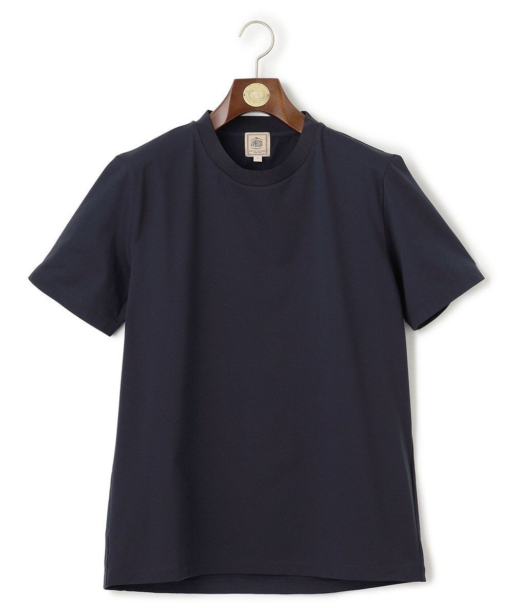 【ジェイ プレス/J.PRESS / MEN】の【調温機能 / 接触冷感】コンフォーマークルーネック Tシャツ インテリア・キッズ・メンズ・レディースファッション・服の通販 founy(ファニー) 　ファッション　Fashion　メンズファッション　Men's Style Online　トップス・カットソー　Tops/Tshirt/Men　シャツ　Shirts　インナー　Inner　春　Spring　カットソー　Cut And Sew　シンプル　Simple　ジャケット　Jacket　スマート　Smart　定番　Standard　フィット　Fit　レギュラー　Regular　S/S・春夏　Ss・Spring/Summer　再入荷　Restock/Back In Stock/Re Arrival　NEW・新作・新着・新入荷　New Arrivals　おすすめ　Recommend　夏　Summer　エレガント 上品　Elegant　ビジネス 仕事 通勤　Business　ネイビー系|ID: prp329100004596262 ipo3291000000032662566