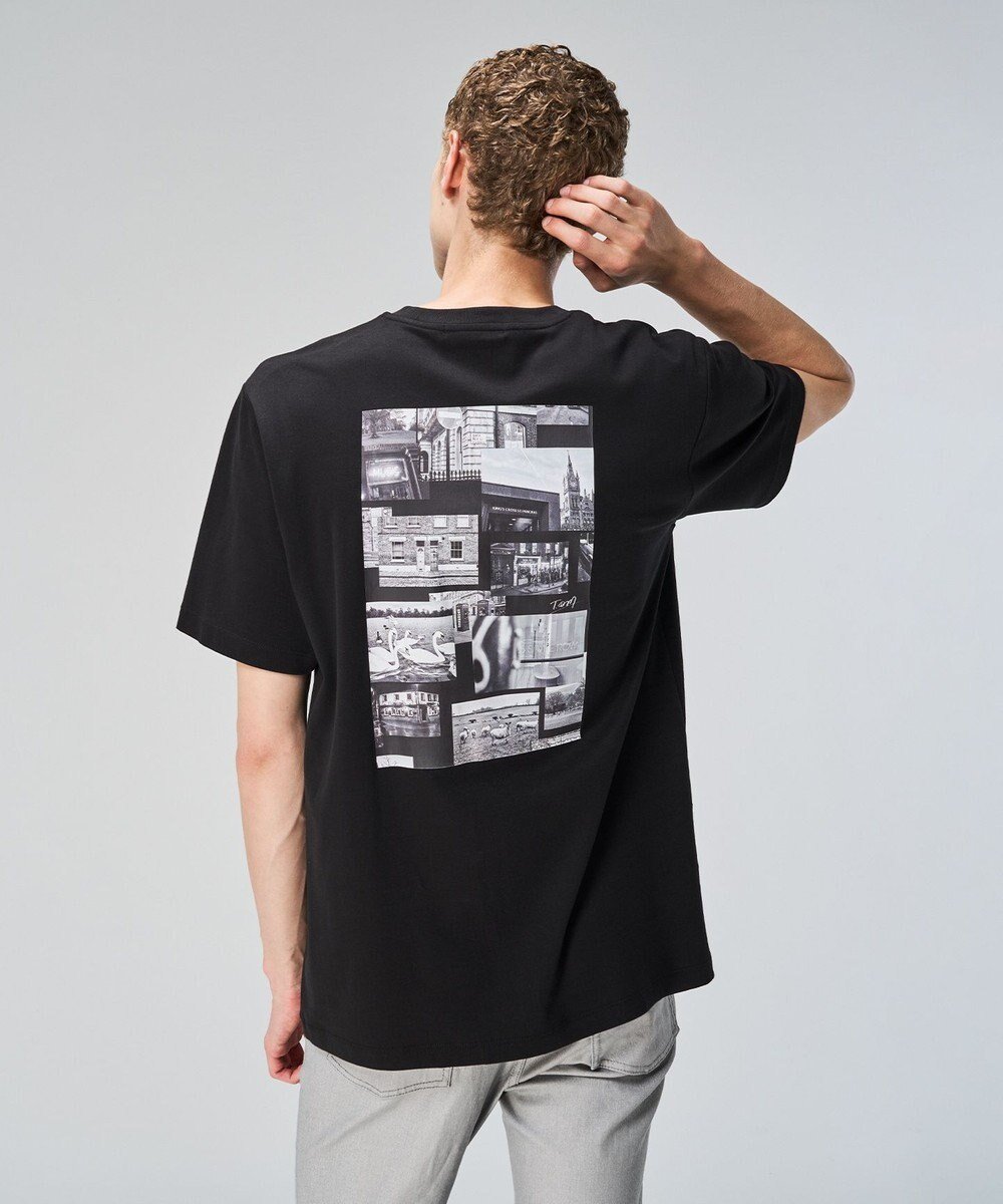 【ジョゼフ オム/JOSEPH HOMME / MEN】の【LEON 10月号掲載】フォトグラフィックロンドン / アートプリント半袖Tシャツ インテリア・キッズ・メンズ・レディースファッション・服の通販 founy(ファニー) 　ファッション　Fashion　メンズファッション　Men's Style Online　トップス・カットソー　Tops/Tshirt/Men　シャツ　Shirts　インナー　Inner　カットソー　Cut And Sew　10月号　October Issue　雑誌　Magazine　プリント　Print　半袖　Short Sleeve　モノトーン　Monotone　A/W・秋冬　Aw・Autumn/Winter・Fw・Fall-Winter　S/S・春夏　Ss・Spring/Summer　夏　Summer　旅行　Travel　ブラック系4|ID: prp329100004596263 ipo3291000000032662577