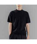 【ジョゼフ オム/JOSEPH HOMME / MEN】の【WEB限定カラーあり】【洗える/ストレッチ】リュクスレーヨン クルーネック半袖ニット 【WEB限定カラー】ブラック系|ID: prp329100004596264 ipo3291000000032662579