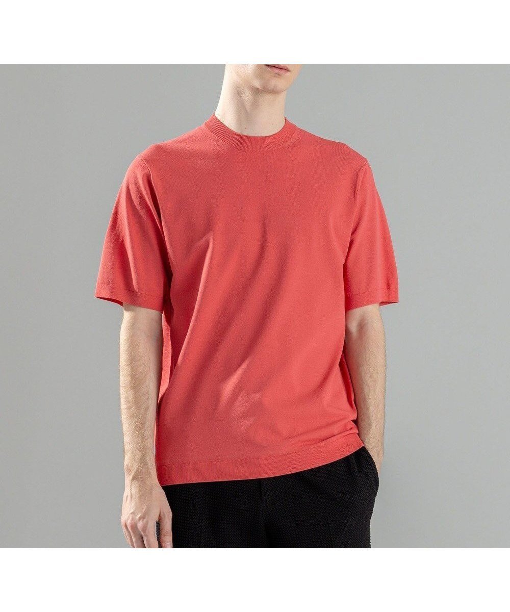 【ジョゼフ オム/JOSEPH HOMME / MEN】の【WEB限定カラーあり】【洗える/ストレッチ】リュクスレーヨン クルーネック半袖ニット インテリア・キッズ・メンズ・レディースファッション・服の通販 founy(ファニー) 　ファッション　Fashion　メンズファッション　Men's Style Online　トップス・カットソー　Tops/Tshirt/Men　ニット　Knit Tops　シンプル　Simple　ジャケット　Jacket　ストレッチ　Stretch　セーター　Sweater　ベーシック　Basic　エレガント 上品　Elegant　再入荷　Restock/Back In Stock/Re Arrival　半袖　Short Sleeve　夏　Summer　春　Spring　S/S・春夏　Ss・Spring/Summer　洗える　Washable　オールドローズ系|ID: prp329100004596264 ipo3291000000032662580