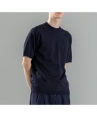 【ジョゼフ オム/JOSEPH HOMME / MEN】の【WEB限定カラーあり】【洗える/ストレッチ】リュクスレーヨン クルーネック半袖ニット ネイビー系|ID: prp329100004596264 ipo3291000000032662583