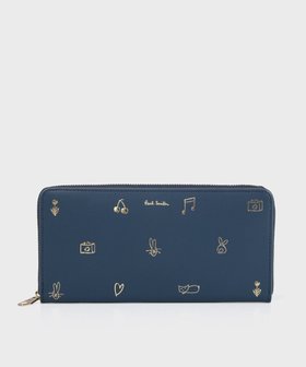 【ポール スミス/Paul Smith】のミックスドゥードゥル 長財布 人気、トレンドファッション・服の通販 founy(ファニー) ファッション Fashion レディースファッション Ladies' Fashion Online 財布 Wallets パイピング Piping モチーフ Motif 再入荷 Restock/Back In Stock/Re Arrival 財布 Wallet |ID:prp329100004596266