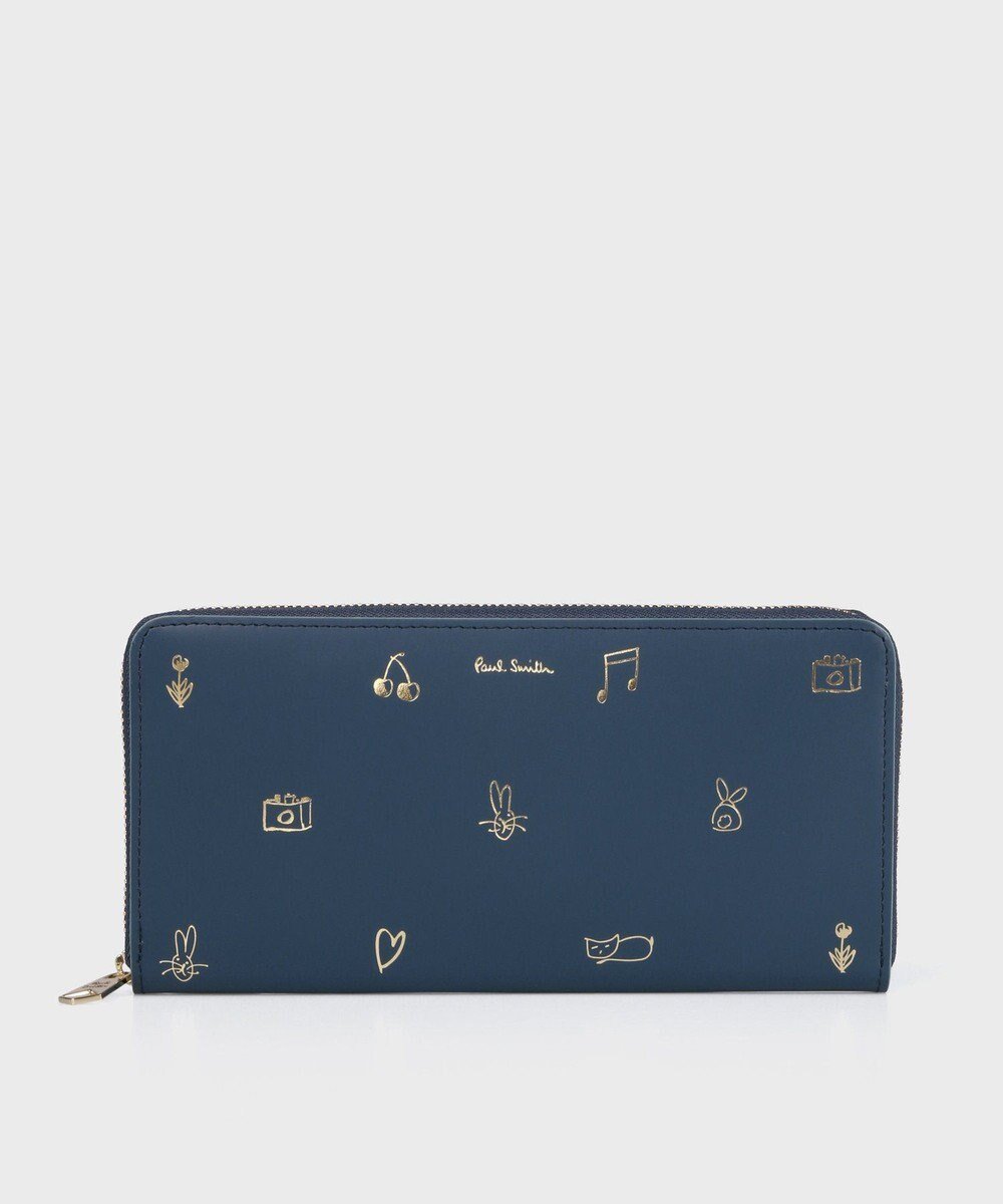 【ポール スミス/Paul Smith】のミックスドゥードゥル 長財布 人気、トレンドファッション・服の通販 founy(ファニー) 　ファッション　Fashion　レディースファッション　Ladies' Fashion Online　財布　Wallets　パイピング　Piping　モチーフ　Motif　再入荷　Restock/Back In Stock/Re Arrival　財布　Wallet　 other-1|ID: prp329100004596266 ipo3291000000032662615