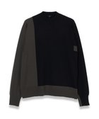 【ジョゼフ/JOSEPH】の【WEB OUTLET限定・洗える】パッチカラーニット モックネック Black|ID: prp329100004596279 ipo3291000000032662881
