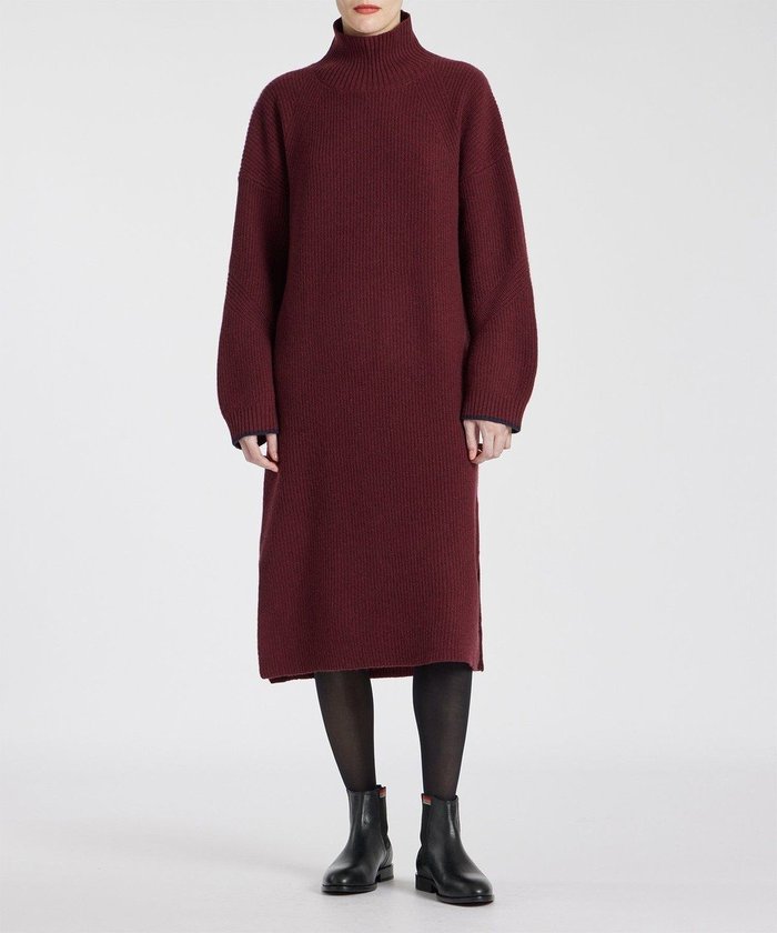 【ポール スミス/Paul Smith】のリブ ハイネック ニットワンピース インテリア・キッズ・メンズ・レディースファッション・服の通販 founy(ファニー) https://founy.com/ ファッション Fashion レディースファッション Ladies' Fashion Online ワンピース Dress ニットワンピース Knit Dresses シンプル Simple ハイネック High Neck A/W・秋冬 Aw・Autumn/Winter・Fw・Fall-Winter |ID: prp329100004596287 ipo3291000000032662954