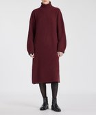 【ポール スミス/Paul Smith】のリブ ハイネック ニットワンピース バーガンディー|ID: prp329100004596287 ipo3291000000032662955