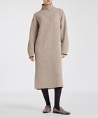 【ポール スミス/Paul Smith】のリブ ハイネック ニットワンピース ベージュ|ID: prp329100004596287 ipo3291000000032662957