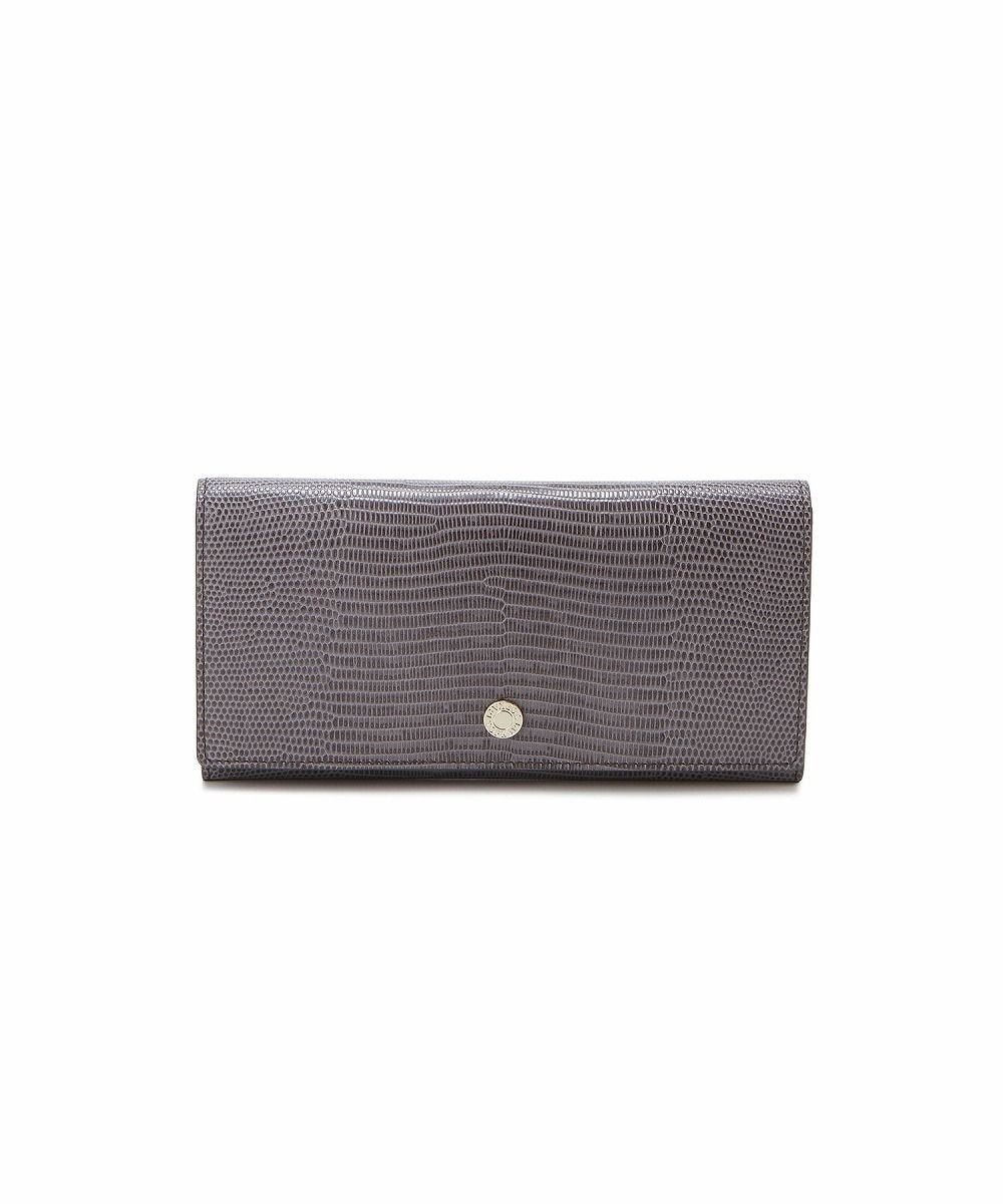 【トプカピ/TOPKAPI】の【TOPKAPI】イタリアンレザー リザード型押し 長財布 LUCIA ルチア インテリア・キッズ・メンズ・レディースファッション・服の通販 founy(ファニー) 　ファッション　Fashion　レディースファッション　Fashion for Women　ミニ財布・二つ折り財布　Wallets & Card Cases　イタリア　Italy　エレガント 上品　Elegant　クール　Cool, Chic　フラップ　Flap, Flap Pocket　ポケット　Pocket, Pocket Detail　人気　Popular, Best Seller　財布　Wallet, Purse　ミディアムグレー|ID: prp329100004596289 ipo3291000000033604385