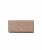 【トプカピ/TOPKAPI】の【TOPKAPI】イタリアンレザー リザード型押し 長財布 LUCIA ルチア グレージュ|ID: prp329100004596289 ipo3291000000033604386