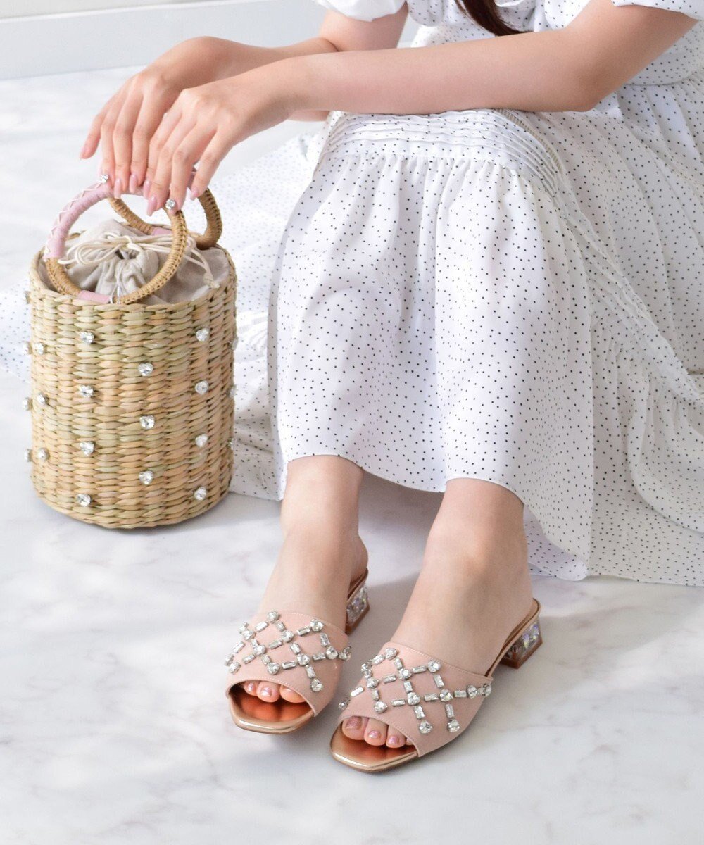 【ブリジット バーキン/Bridget Birkin】の【Bridget Birkin】ハートビジュークロスミュール 人気、トレンドファッション・服の通販 founy(ファニー) 　ファッション　Fashion　レディースファッション　Ladies' Fashion Online　サンダル　Sandals　ビジュー　Bijou　ミュール　Mule　夏　Summer　S/S・春夏　Ss・Spring/Summer　A/W・秋冬　Aw・Autumn/Winter・Fw・Fall-Winter　 other-1|ID: prp329100004596290 ipo3291000000032663034