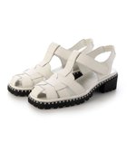 【モード エ ジャコモ/MODE ET JACOMO】のD ICI タンクソールグルカサンダル 人気、トレンドファッション・服の通販 founy(ファニー) ファッション Fashion レディースファッション Fashion for Women サンダル Sandals, Summer Shoes シンプル Simple, Minimal フィット Fit, Slim Fit フォルム Silhouette, Form プラット Platform, Platform Shoes エレガント 上品 Elegant 人気 Popular, Best Seller 夏 Summer 旅行 Travel 春 Spring S/S・春夏 SS, Spring/Summer, Warm Season 軽量 Lightweight, Ultra Light thumbnail ホワイト|ID: prp329100004596301 ipo3291000000033690131