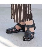 【モード エ ジャコモ/MODE ET JACOMO】のD ICI タンクソールグルカサンダル 人気、トレンドファッション・服の通販 founy(ファニー) ファッション Fashion レディースファッション Fashion for Women サンダル Sandals, Summer Shoes シンプル Simple, Minimal フィット Fit, Slim Fit フォルム Silhouette, Form プラット Platform, Platform Shoes エレガント 上品 Elegant 人気 Popular, Best Seller 夏 Summer 旅行 Travel 春 Spring S/S・春夏 SS, Spring/Summer, Warm Season 軽量 Lightweight, Ultra Light thumbnail ブラック|ID: prp329100004596301 ipo3291000000033690133