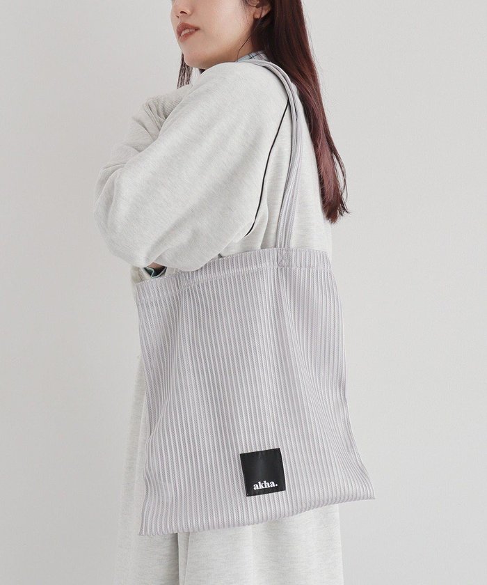 【クラフトスタンダードブティック/CRAFT STANDARD BOUTIQUE】のakha.ストライプメッシュトートバッグ インテリア・キッズ・メンズ・レディースファッション・服の通販 founy(ファニー) https://founy.com/ ファッション Fashion レディースファッション Ladies' Fashion Online バッグ Bag スクエア Square スタンダード Standard スペシャル Special トレンド Trend フラット Flat ミックス Mix おすすめ Recommend 2025年 2025 2025春夏・S/S Ss,Spring/Summer,2025 |ID: prp329100004596305 ipo3291000000032663249