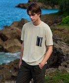 【ジョセフ アブード マウンテン/JOSEPH ABBOUD MOUNTAIN】の【エコ素材・軽量・通気性・速乾性】ペーパーヤーンニット Tシャツ ベージュ系|ID: prp329100004596310 ipo3291000000032663318