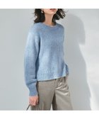 【23区/NIJYUSANKU】の【Oggi2月号掲載/洗える】スパングル クルーネック ニット スカイブルー系|ID: prp329100004596311 ipo3291000000032663324