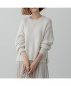【23区/NIJYUSANKU】の【Oggi2月号掲載/洗える】スパングル クルーネック ニット ホワイト系|ID: prp329100004596311 ipo3291000000032663326