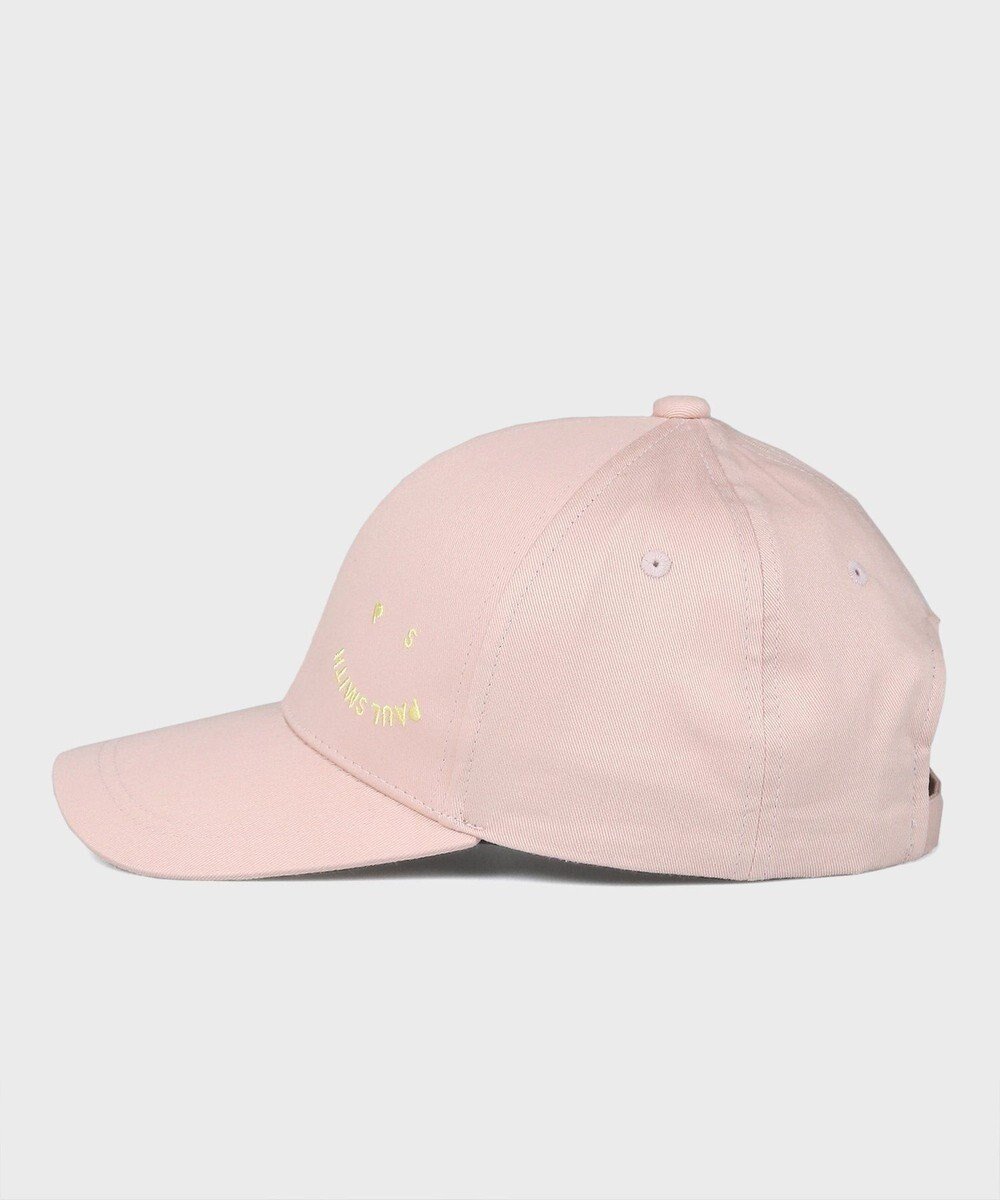 【ポール スミス/Paul Smith】の”Happy” ベースボールキャップ インテリア・キッズ・メンズ・レディースファッション・服の通販 founy(ファニー) 　ファッション　Fashion　レディースファッション　Ladies' Fashion Online　帽子　Hats　おすすめ　Recommend　キャップ　Cap　ギフト プレゼント　Gift Present　グラフィック　Graphic　フロント　Front　帽子　Hat　ライトピンク|ID: prp329100004596318 ipo3291000000032663427
