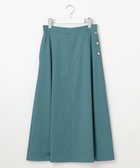 【自由区/JIYU-KU】の【洗える】TWラチネストレッチフレア スカート ボトルグリーン|ID: prp329100004596323 ipo3291000000033684153