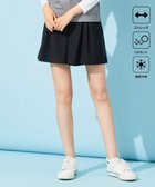 【23区 ゴルフ/NIJYUSANKU GOLF】の【WOMEN】【接触冷感/UVケア/ストレッチ】キュロット ブラック系|ID: prp329100004596326 ipo3291000000032663486