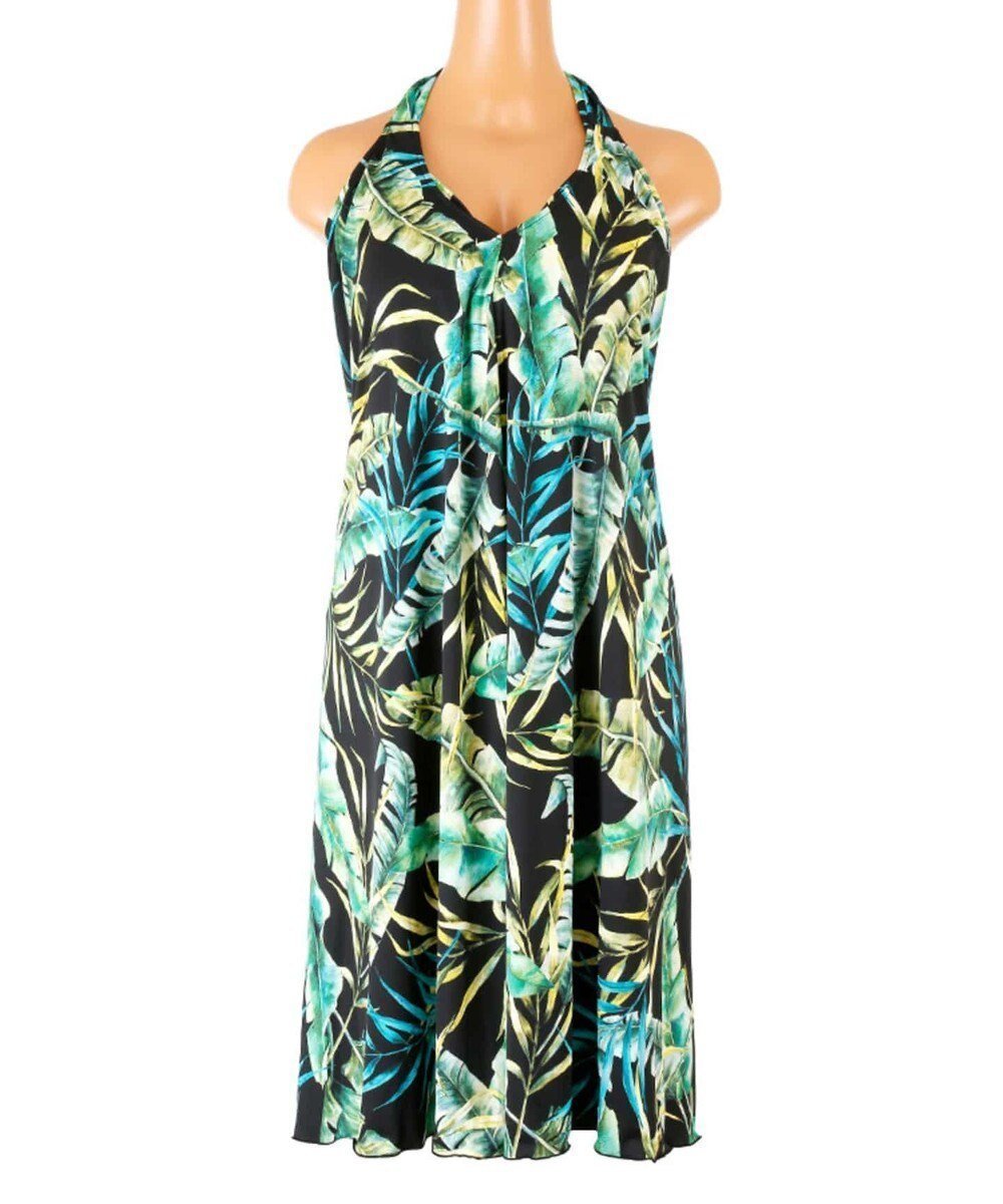 【三愛水着楽園/San-ai Resort】の【SALE】【Coral veil】Mix Leaf パレオワンピース 3点セット 9号/11号 インテリア・キッズ・メンズ・レディースファッション・服の通販 founy(ファニー) 　ファッション　Fashion　レディースファッション　Ladies' Fashion Online　水着　Swimwear　水着　Swimwear　アンダー　Under　ショーツ　Shorts　ビキニ　Bikini　リゾート　Resort　ワイヤー　Wire　夏　Summer　S/S・春夏　Ss・Spring/Summer　水着　Swimsuit　A/W・秋冬　Aw・Autumn/Winter・Fw・Fall-Winter　ブラック|ID: prp329100004596337 ipo3291000000032663655