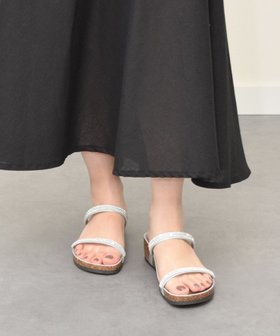 【インター ショシュール/INTER-CHAUSSURES】の【ITALIAN SHOEMAKERS】ダブルラインストーンフットベッドサンダル 人気、トレンドファッション・服の通販 founy(ファニー) ファッション Fashion レディースファッション Fashion for Women おすすめ Recommended / Our Picks イタリア Italy インソール Shoe Insole サンダル Sandals, Summer Shoes シューズ Shoes, Footwear ストーン Stone, Gem-Like 人気 Popular, Best Seller 夏 Summer 旅行 Travel 春 Spring S/S・春夏 SS, Spring/Summer, Warm Season |ID:prp329100004596405