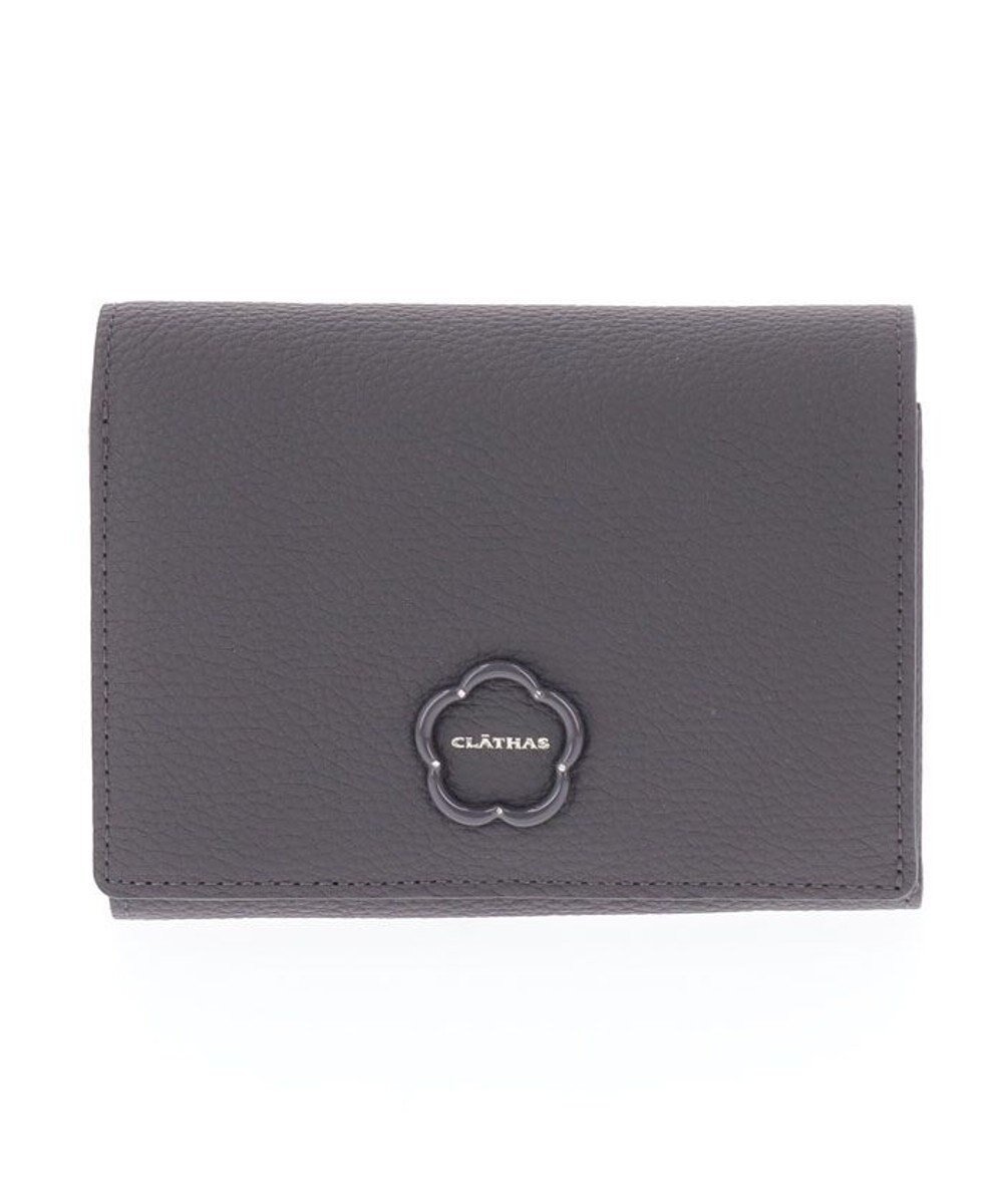 【クレイサス/CLATHAS】のブルトン 二つ折り財布 インテリア・キッズ・メンズ・レディースファッション・服の通販 founy(ファニー) 　ファッション　Fashion　レディースファッション　Ladies' Fashion Online　財布　Wallets　ワンポイント　One Point　財布　Wallet　ダークグレー|ID: prp329100004596463 ipo3291000000032664924