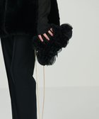 【グレース コンチネンタル/GRACE CONTINENTAL】のローズ刺繍バッグ ブラック|ID: prp329100004596470 ipo3291000000032664975