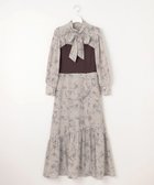 【フェルゥ/Feroux】の【古畑星夏さん着用・3WAY】ビスチェコンビフラワープリント ワンピース ピンク系4|ID: prp329100004596551 ipo3291000000034463656