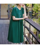 【ティアクラッセ/Tiaclasse】の【洗える】カットソーフレアAラインワンピース 人気、トレンドファッション・服の通販 founy(ファニー) ファッション Fashion レディースファッション Fashion for Women ワンピース Dresses Aラインワンピース・フレアシルエット A-Line Dresses / Flared Silhouette Dresses アクセサリー Fashion Accessories 春 Spring 洗える Machine Washable 秋 Autumn カットソー Cut and Sewn Top カーディガン Cardigan, Knitwear シンプル Simple, Minimal スリーブ Sleeve, Long Sleeve / Short Sleeve チュニック Tunic, Long Top ドレープ Drape, Draping Fabric ハーフ Half, Half-Length フレア Flare, Flared ポケット Pocket, Pocket Detail 半袖 Short Sleeve, Half Sleeve ラウンド Round, Round Neck 楽ちん Easy Fit, Comfortable S/S・春夏 SS, Spring/Summer, Warm Season 再入荷 Restock / Back in Stock 新作・新入荷 New Arrivals / New In 夏 Summer |ID:prp329100004596562